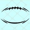 Football outline svg