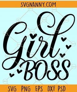 Girl boss svg