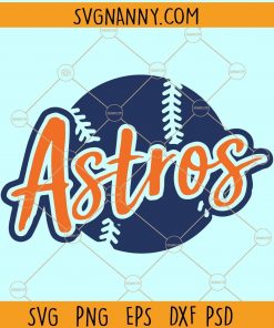 Astros Heart Baseball Svg – SVG NANNY