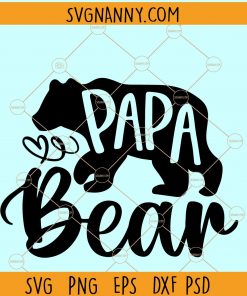 Papa Bear SVG