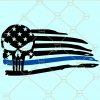 Punisher American Flag Svg