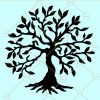 Tree with roots SVG