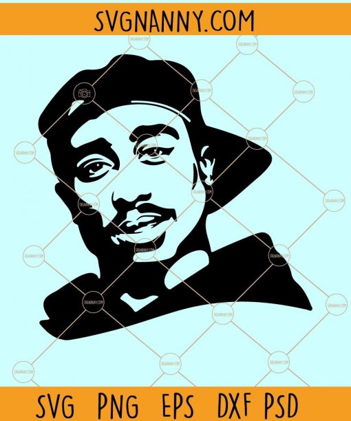 Tupac Shakur svg