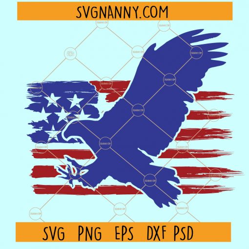US eagle flag svg