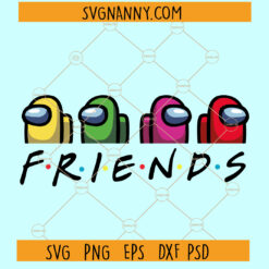 Among Us Friends SVG