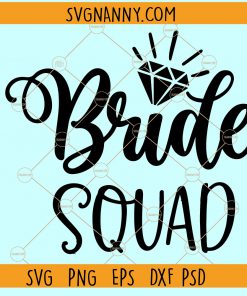 Bride squad SVG