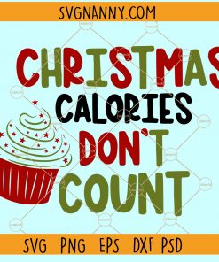Christmas calories don't count svg