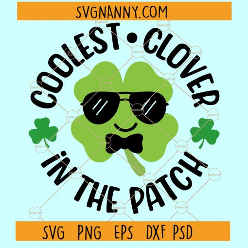 Coolest clover in the Patch SVG