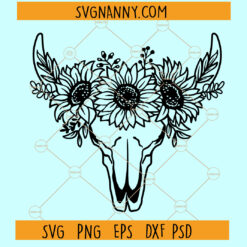 Cow Skull SVG