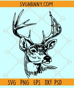 Deer Head SVG