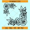 Flower frame SVG