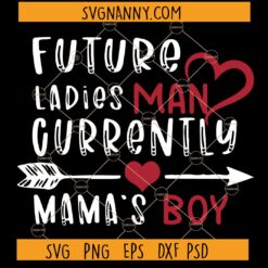 Future Ladies Man Current Mama's Boy SVG