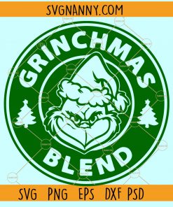 Grinchmas blend SVG