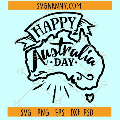 Happy Australia Day SVG