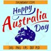 Happy Australia Day SVG