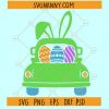 Happy Easter Truck SVG