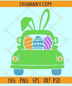 Happy Easter Truck SVG