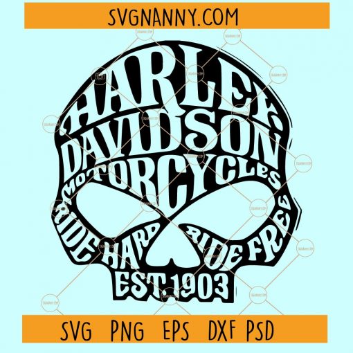 Harley Davidson Motorcycles SVG