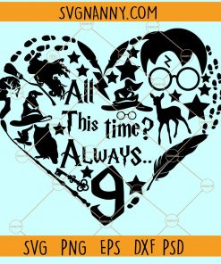 Harry Potter Heart SVG