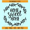 Home sweet home SVG