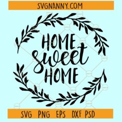 Home sweet home SVG