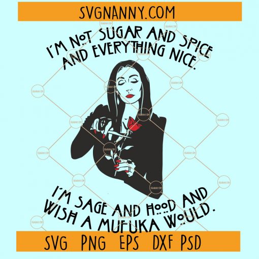 I'm Not Sugar And Spice And Everything Nice SVG