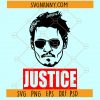 Justice for Johnny Depp SVG