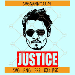 Justice for Johnny Depp SVG
