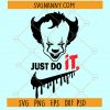 Pennywise just do it SVG