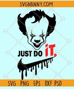 Pennywise just do it SVG