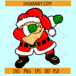Santa Dabbing SVG