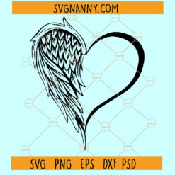 angel wings SVG