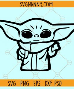 Baby Yoda SVG