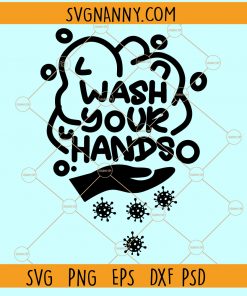 wash your hands SVG