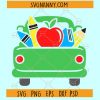 Back to school truck SVG