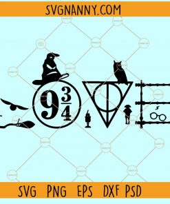 Love Harry Potter SVG file