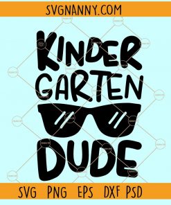 Kindergarten Dude SVG