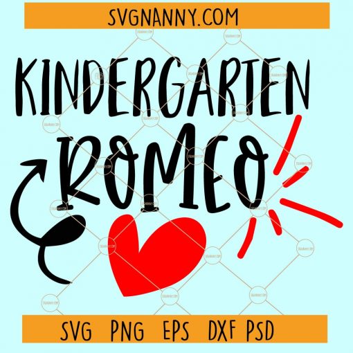 Kindergarten Romeo SVG