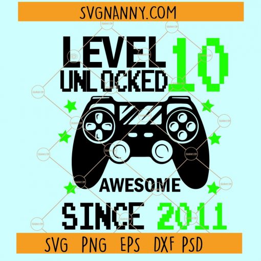 Level 10 unclocked SVG