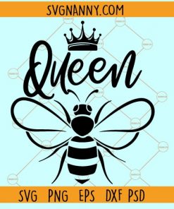 Queen bee SVG file