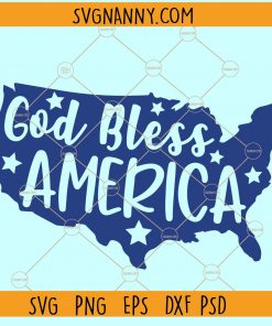 God Bless America SVG