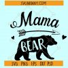 Mama bear SVG file