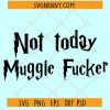 Not today muggle fucker SVG