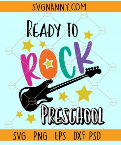 Ready to RocK Preschool SVG