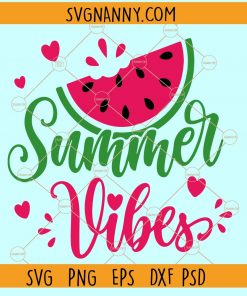 Summer vibes watermelon SVG