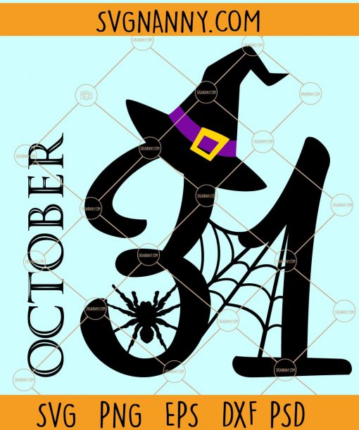 31st October Halloween svg, Halloween sign board svg, Halloween svg, 31st October svg, cobweb svg file, Halloween quotes svg