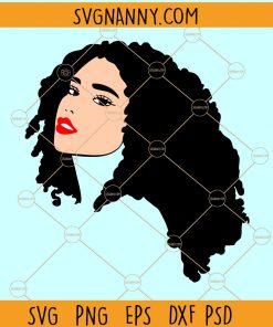 Afro woman svg, Black woman SVG, afro diva svg, Black Girl Magic svg, Pretty black educated svg, black queen svg