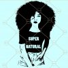 Afro woman SVG file, Black woman svg, Black girl svg, Afro Puffs svg, cute afro queen svg, Pretty black educated svg, black queen svg, Black History month svg, African American Woman svg, Afro svg, , Black Women Are Amazing svg, Natural hair svg file