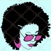Afro Woman With Glasses SVG, afro woman SVG, Woman Model SVG, Black woman SVG, Natural hair SVG, afro queen svg, Black girl magic SVG file, Model svg