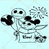 Baby yoda Halloween SVG, Halloween shirt SVG, Mandalorian Baby Yoda Svg, Halloween SVG file , Halloween Baby yoda svg file